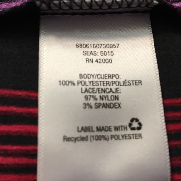 attention lace arm long sleeve blouse. - Picture 9 of 9